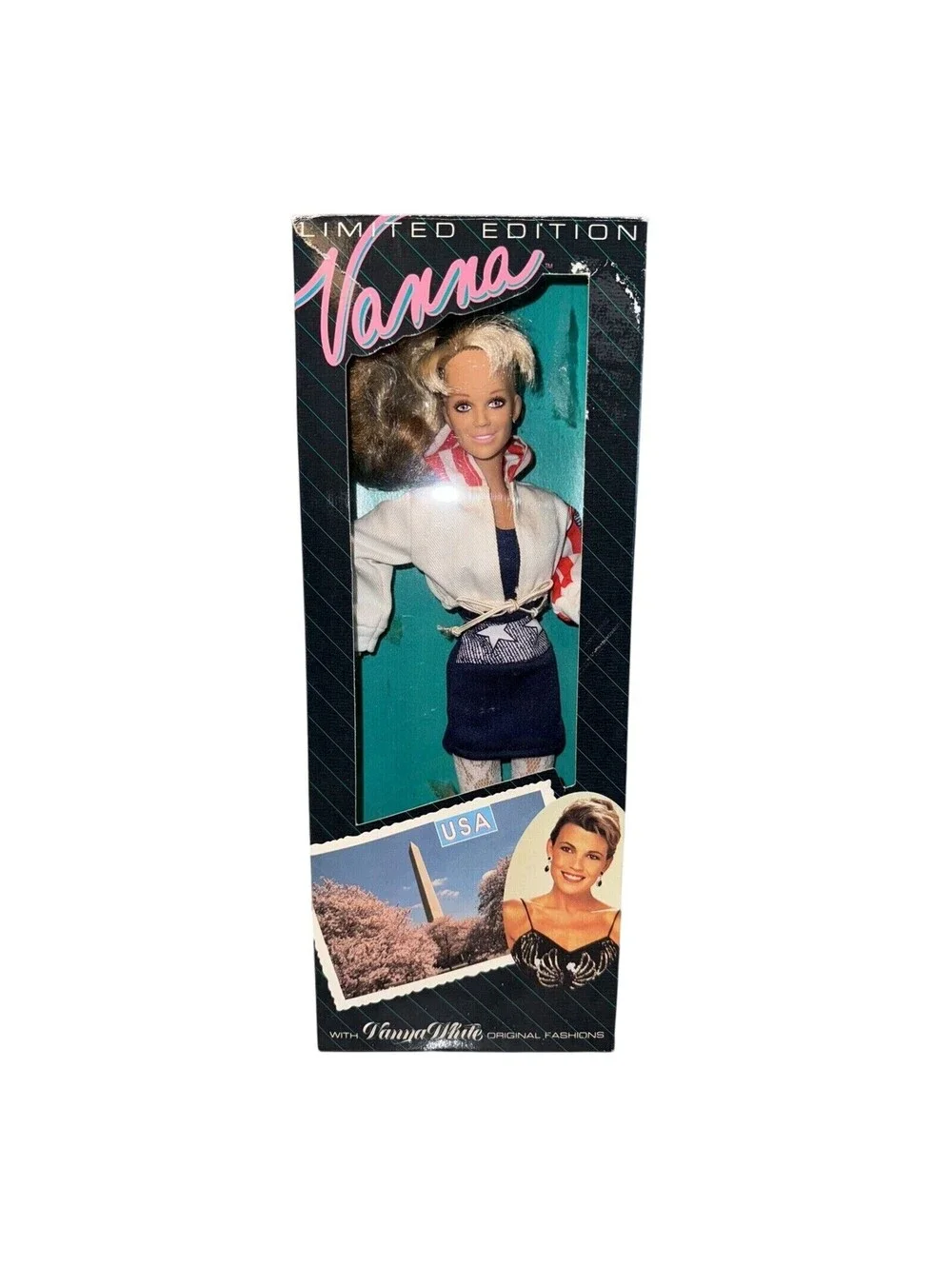 NEW Vintage Vanna White Wheel Of Fortune Doll 11